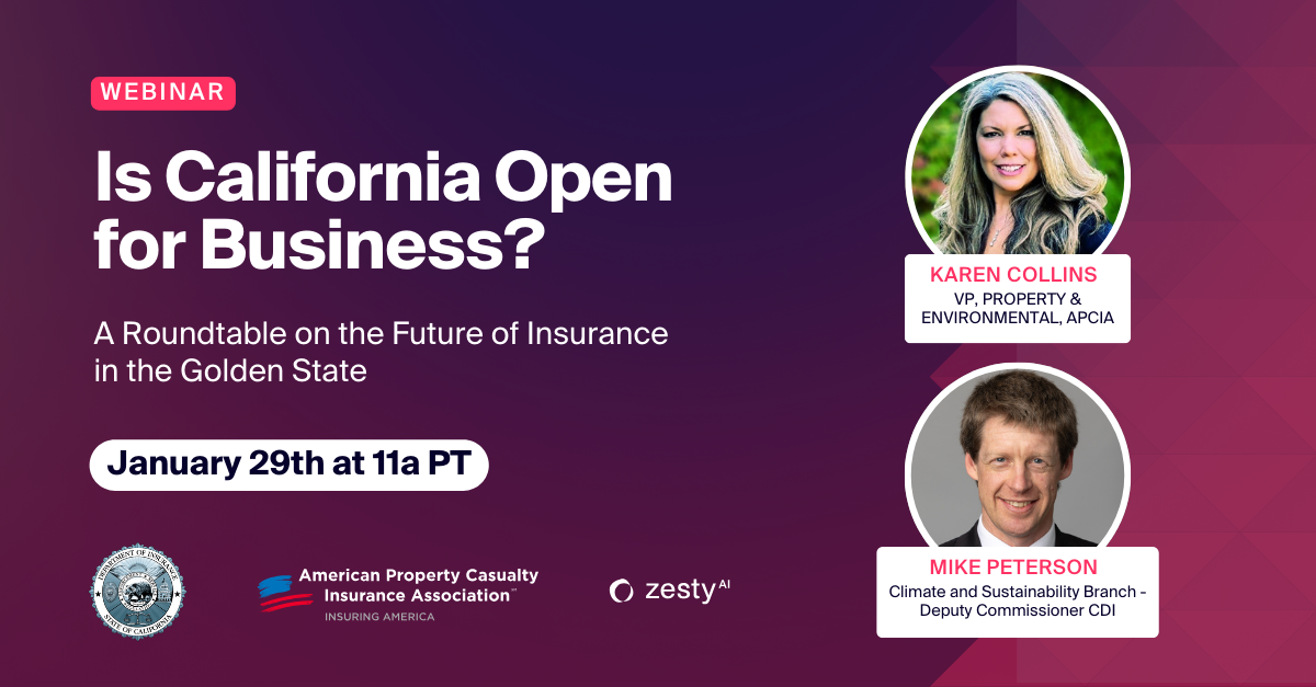 Join our Webinar: Navigating California's Evolving Insurance Landscape